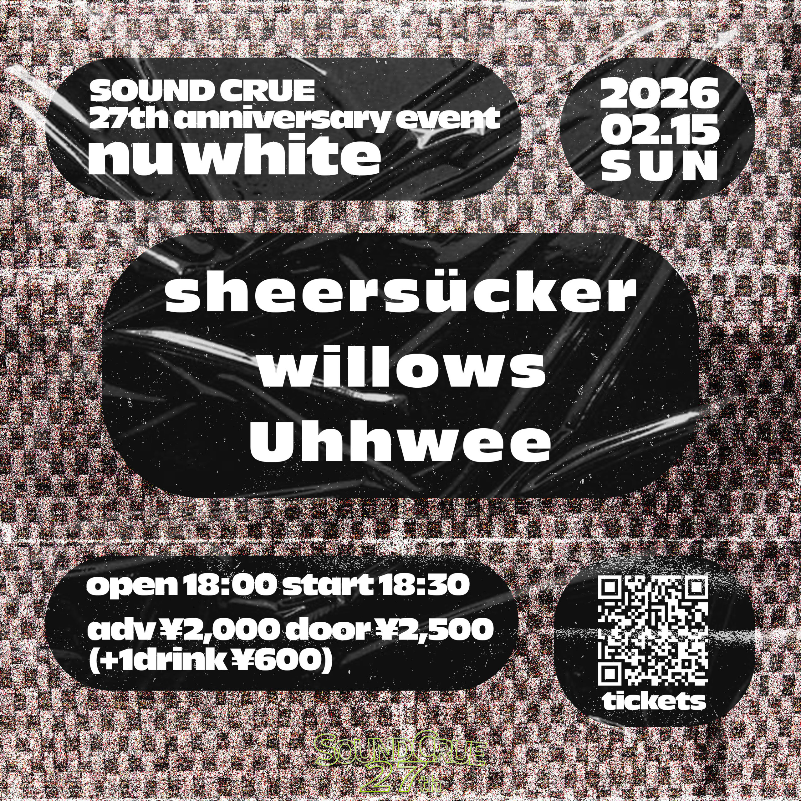 SOUND CRUE 27th anniversary event ”nu white”